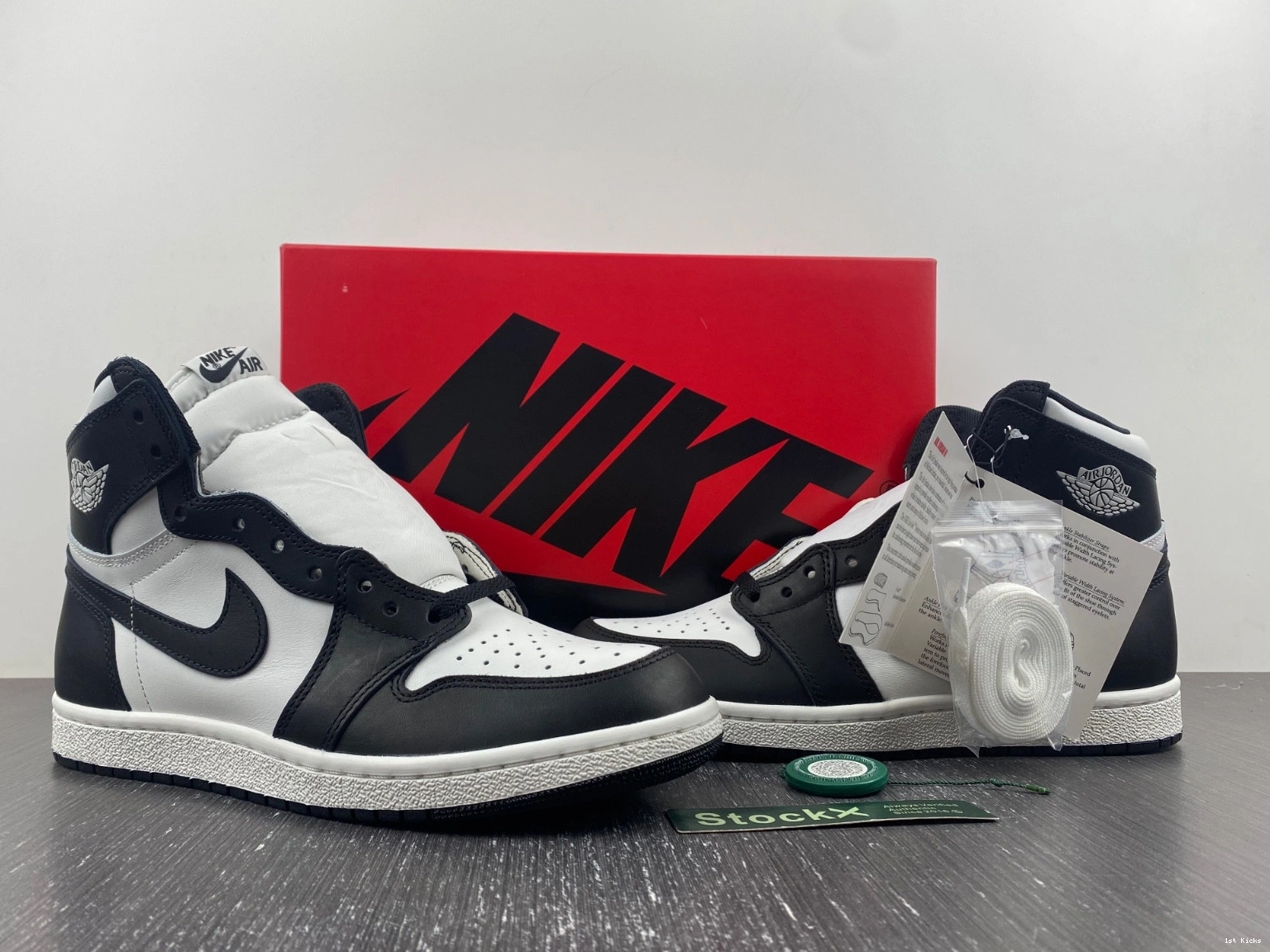 White Jordan High 85 (2023) 1 - Retro Black BQ4422-001 0424